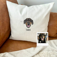 Load image into Gallery viewer, EMBROIDERED Custom Pet Pillow Case for Christmas, Dog Christmas Gift, Personalized Pet Memorial Gift, Dog Mom Gift, Pet Christmas Gifts
